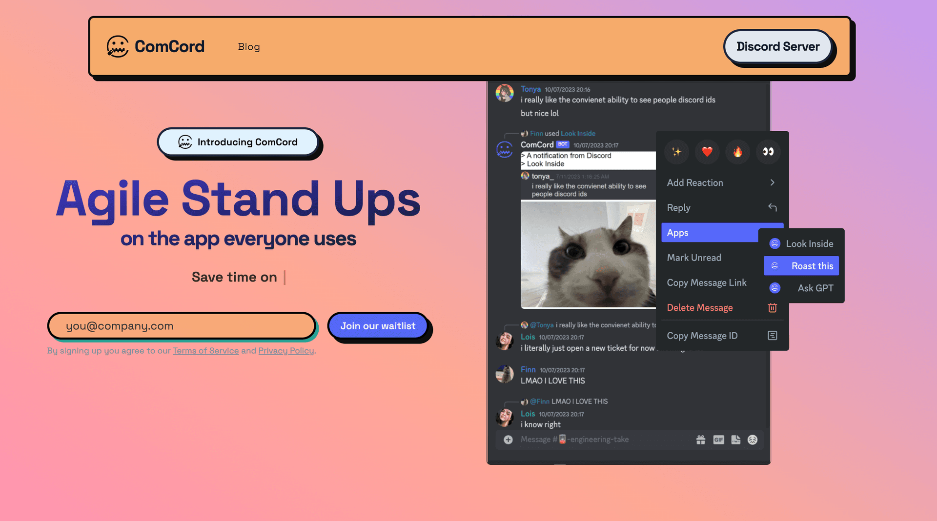 ComCord — Discord bot with web application